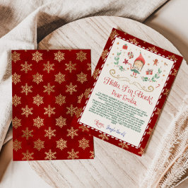 Hallo von deiner elf-Buchstaben-Karte Einladung