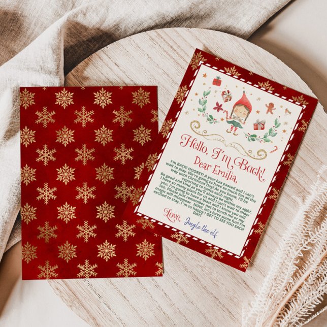 Hallo von deiner elf-Buchstaben-Karte Einladung (Von Creator hochgeladen)