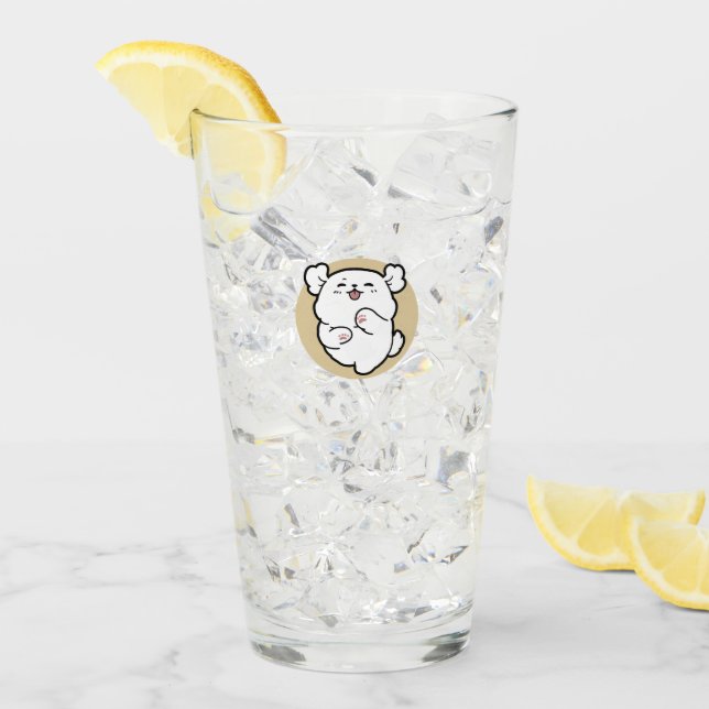 Hallo von der Barked Side Glas (Vorderseite Ice)