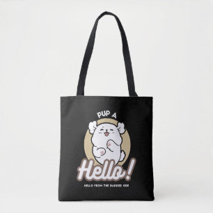 Hallo von der Barked Side - Niedliches Dog Design