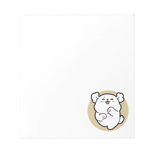 Hallo von der Barked Side Notizblock (Vorderseite)