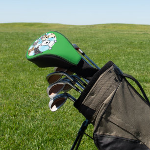 Hallo von der glücklichen Seite Golf Headcover
