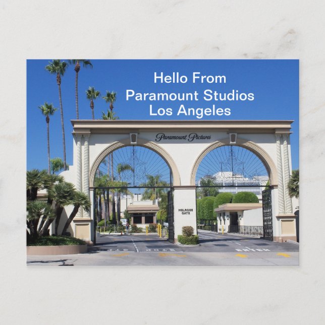Hallo von Paramount     StudiosPostcard Postkarte (Vorderseite)