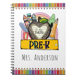 Hallo Vork, Vorname des Lehrers Notizblock