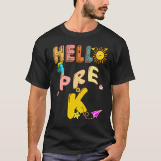 Hallo Vorschule Ich Komme Esl Lehrer Geschichte L T-Shirt