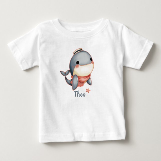 Hallo Wal da! Baby T-shirt (Vorderseite)