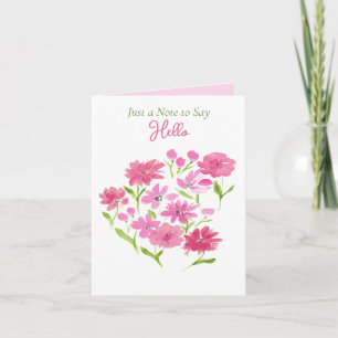 Hallo Watercolor Pink Roses