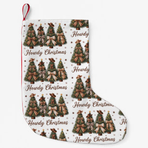 Hallo Weihnachten Western Xmas Baum Leoparden Schl Kleiner Weihnachtsstrumpf