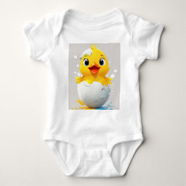 Hallo Welt! Chick Chick Baby Bodysuit Strampler