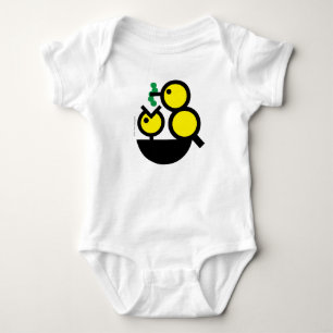 Hallo Welt! Hungriges Chick Bodysuit Baby Strampler