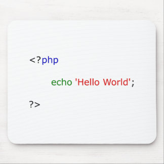 hallo Welt Mousepad