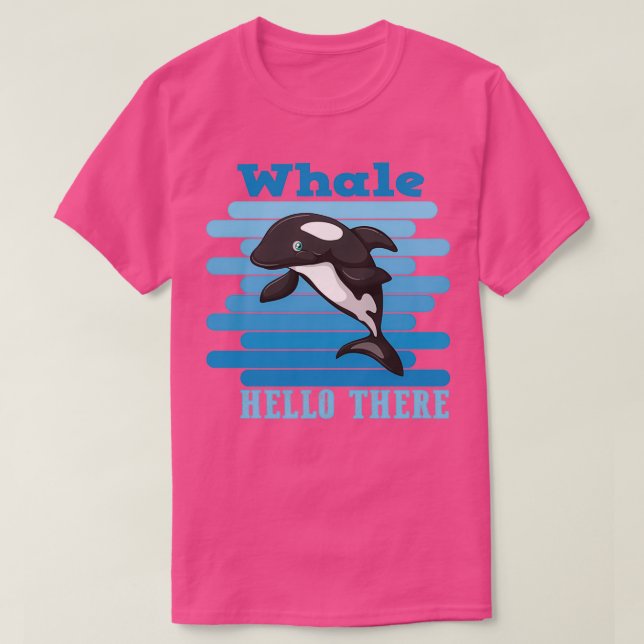 Hallo Whale 1 T-Shirt (Design vorne)