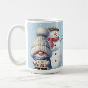 Hallo Winter-Gnom-Tasse Kaffeetasse