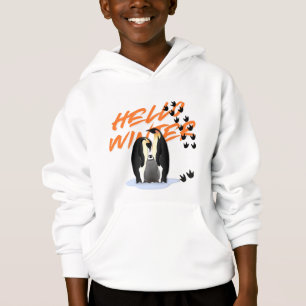 HALLO WINTER-GRAFIK HOODIE