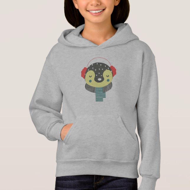 Hallo Winter Hoodie (Vorderseite)