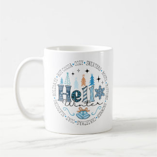 Hallo Winter-Kaffee Kaffeetasse