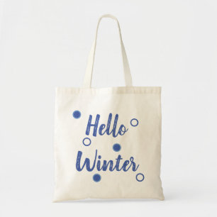 Hallo Winter Tragetasche