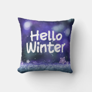 Hallo Winter Winter Winter Winter Kissen