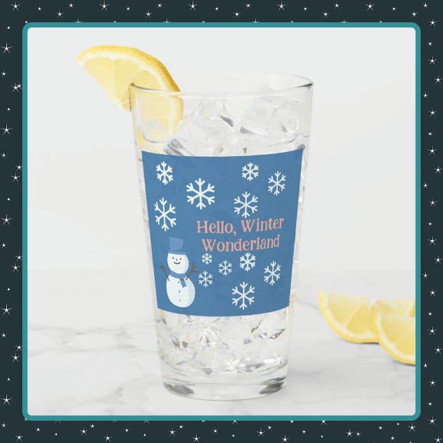 Hallo, Winter Wonderland Glas (Von Creator hochgeladen)