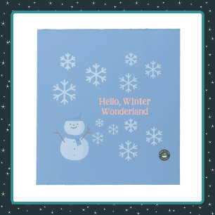 Hallo, Winter Wonderland Notizblock