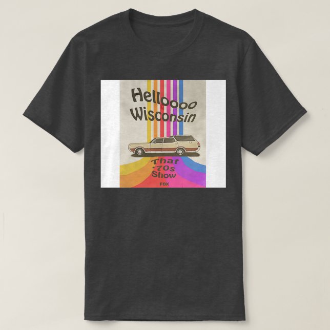 Hallo Wisconsin T-Shirt (Design vorne)