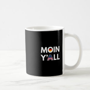 Hallo Y'all Lustige Deutschland- und USA-Kultur-Mi Kaffeetasse