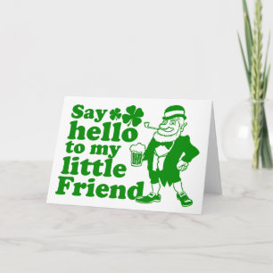 Hallo zu meinem kleinen Freund Karte