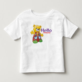 Hallo zusammen  kleinkind t-shirt