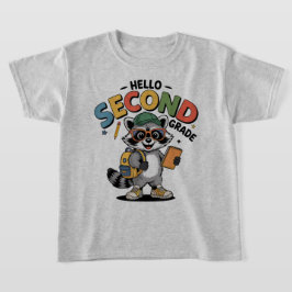 Hallo Zweite-Klasse-Coquette-Schleife-Lehrermädche T-Shirt