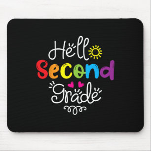 Hallo Zweite Klasse Spaß 2. Klasse Zurück zur Schu Mousepad