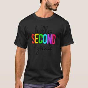 Hallo Zweite Stufe 2 Erster Tag T-Shirt