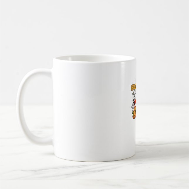 HalloDankeMas Funny Niedlich Halloween Erntedank C Kaffeetasse (Links)