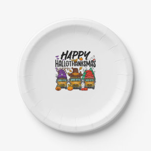 HalloDankeMas Halloween Erntedank Christmas Sc Pappteller