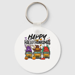 HalloDankeMas Halloween Erntedank Christmas Sc Schlüsselanhänger