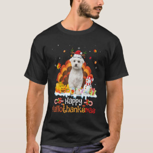 HalloDankeMas Halloween Erntedank Weihnachts-Ma T-Shirt