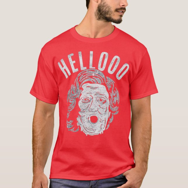 Hallöö! Lustig T-Shirt (Vorderseite)