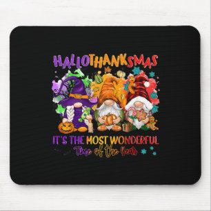 Hallothanksmas Es ist die wunderbarste Zeit der Mousepad
