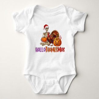 Hallothanksmas T-Shirt Baby Bodysuit Baby Strampler