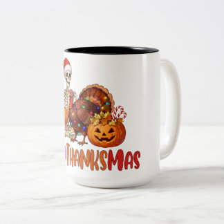 Hallothanksmas T-Shirt Baby Bodysuit Zweifarbige Tasse