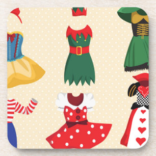 hallousische Kostüme Untersetzer