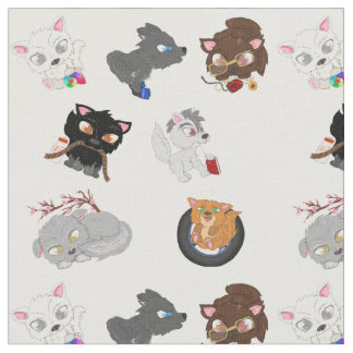 Hallow Brothers Fabric Stoff