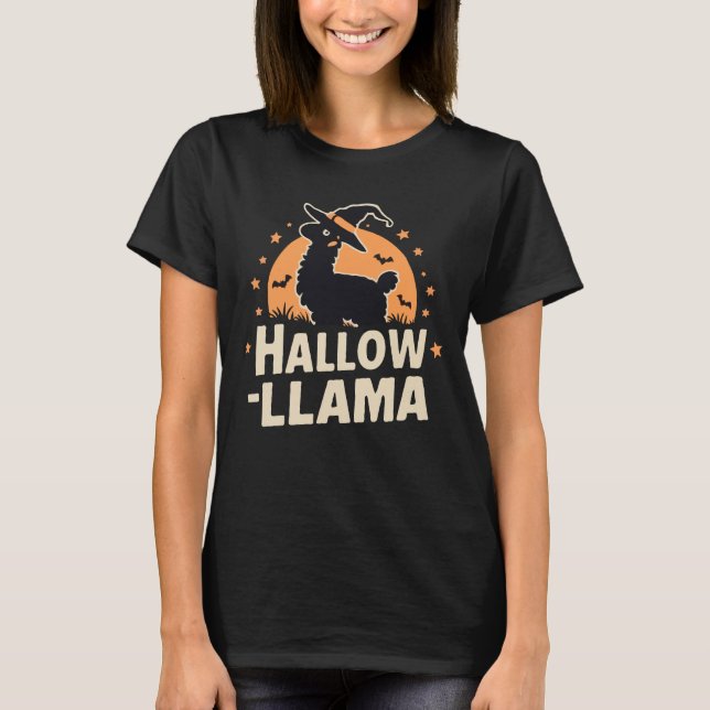 Hallow-Llama T-Shirt (Vorderseite)