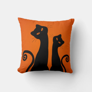 Hallow Pillows Creepy Cats Kissen