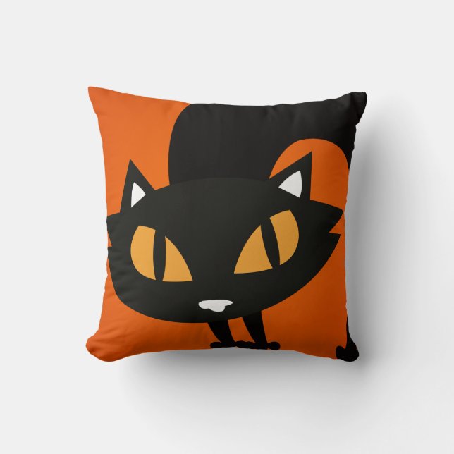Hallow Pillows Creepy Cats Kissen (Vorderseite)