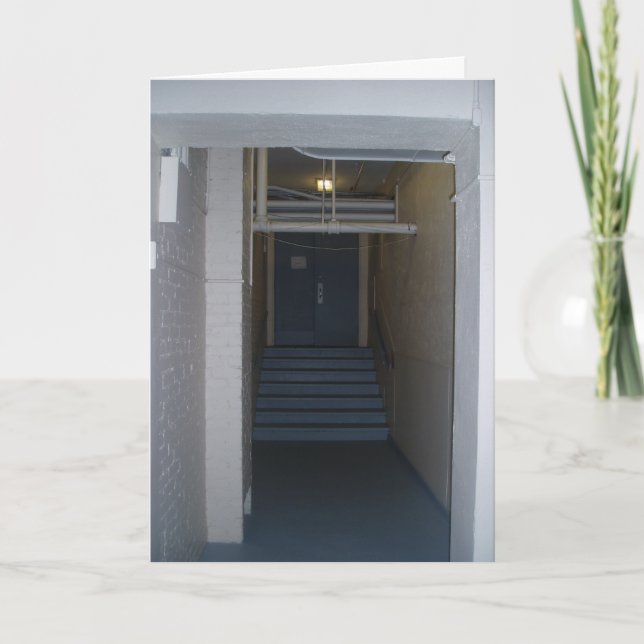 Hallowe’en Card "Durch die Hallen kriechen" Karte (Vorderseite)