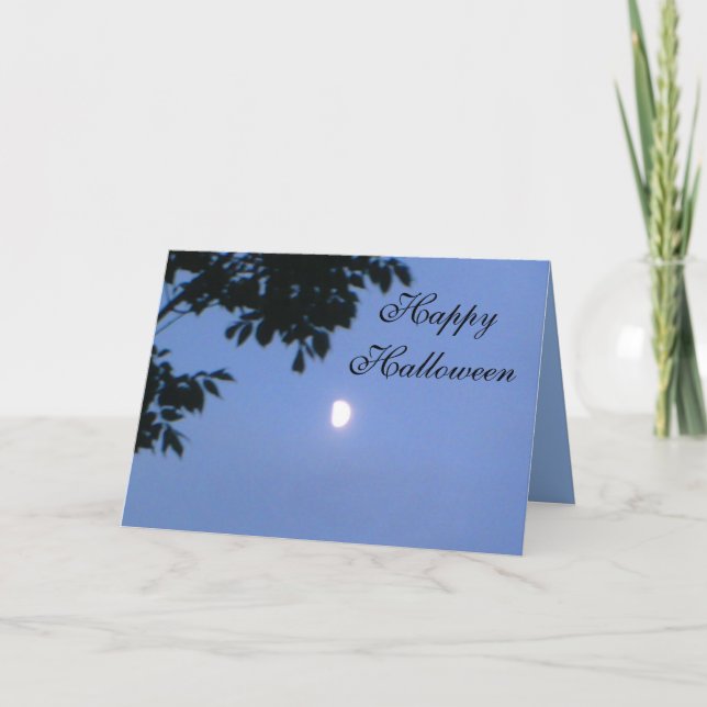 HALLOWEE MOONLIGHT-Karte Karte (Vorderseite)