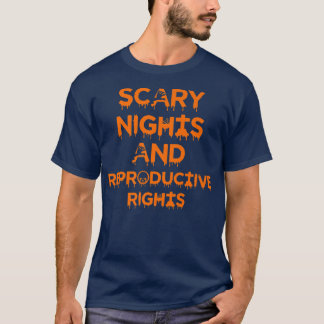 Halloween719: beängstigende Nächte und Reproduktio T-Shirt