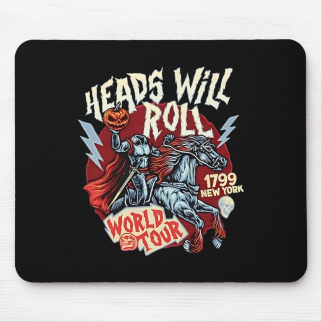 Halloween 1799 in New York Mousepad (Vorne)
