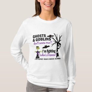 Halloween 1 Crohns Krankheits-Krieger T-Shirt