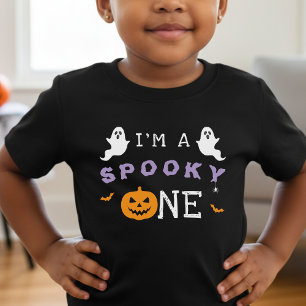 Halloween 1. Geburtstag Spooky One Ghost Gothic Baby T-shirt